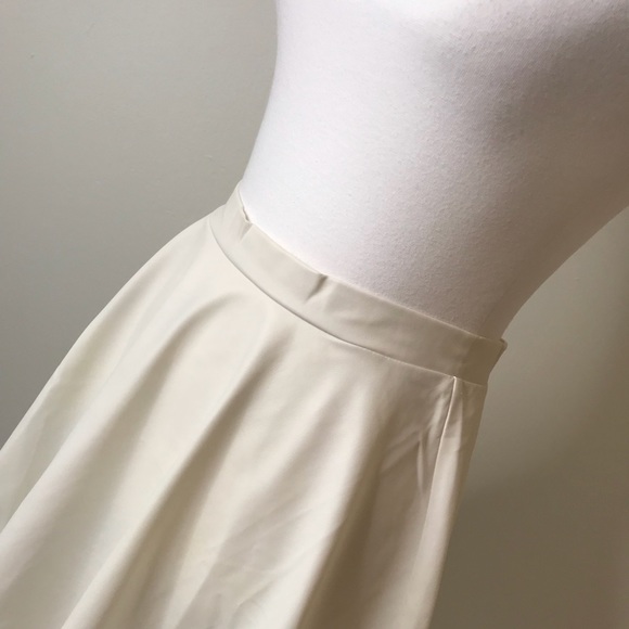 Cals Brand. Faux Leather Skater Skirt - Picture 5 of 6